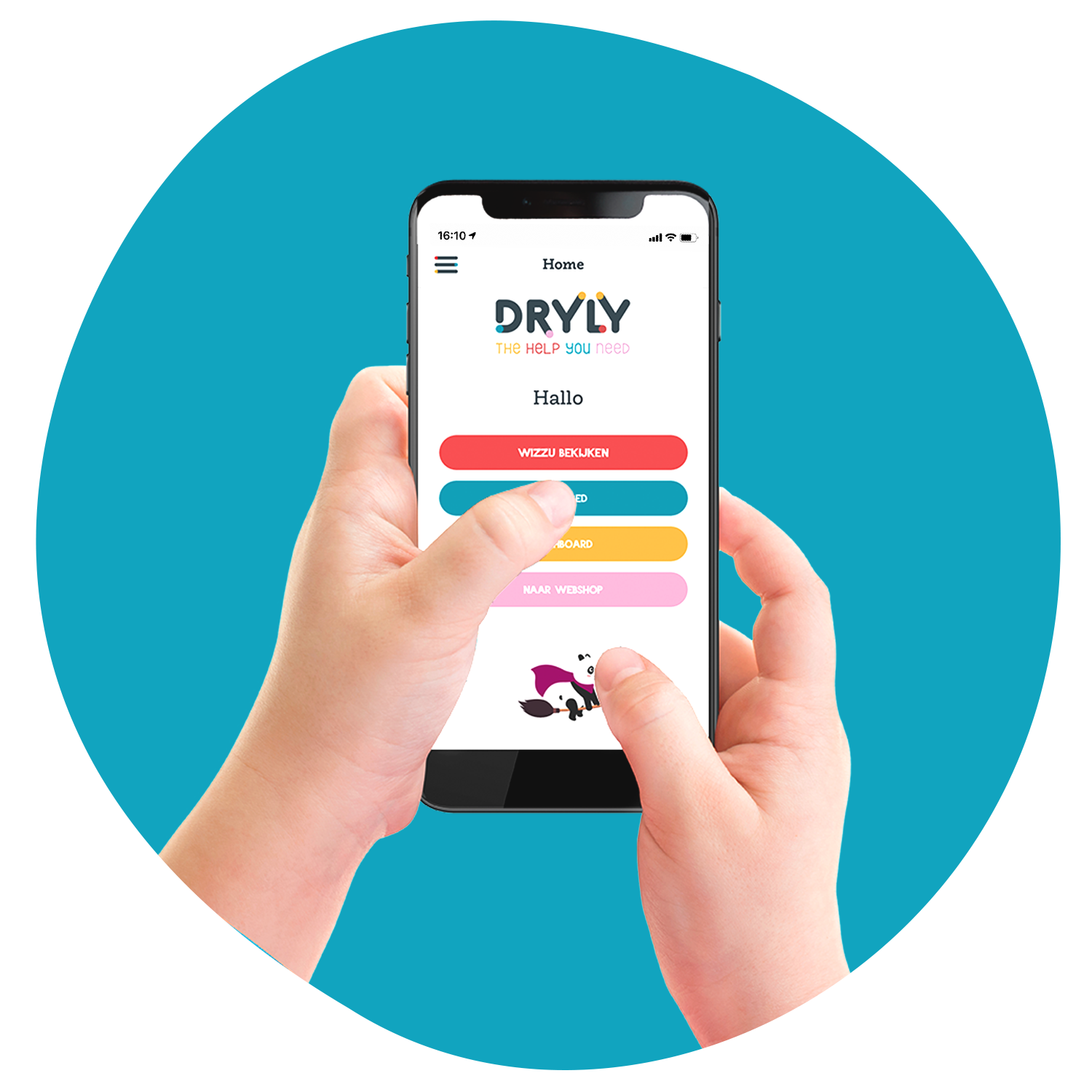 Dryly app dashboard