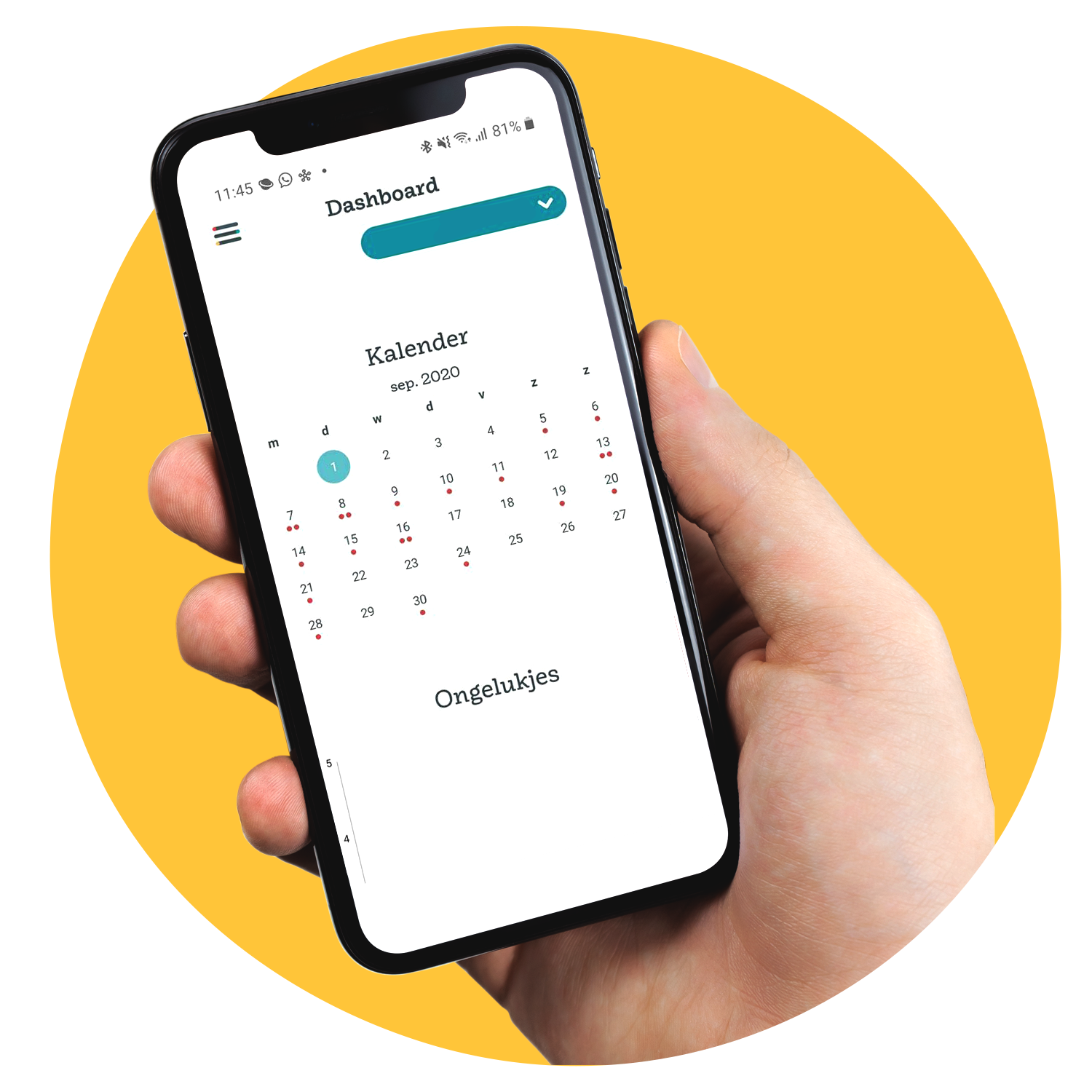 Dryly app dashboard