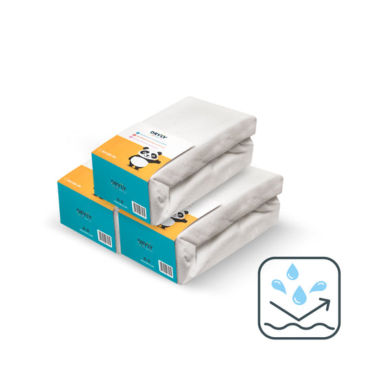 Dryly® Matrasbeschermer waterdicht 90 x 200 cm (3-pack)