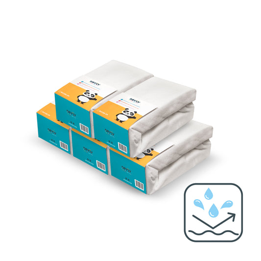 Dryly® Matrasbeschermer waterdicht 90 x 200 cm (5-pack)